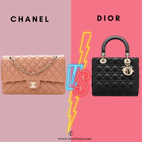 chanel vs dior handbag